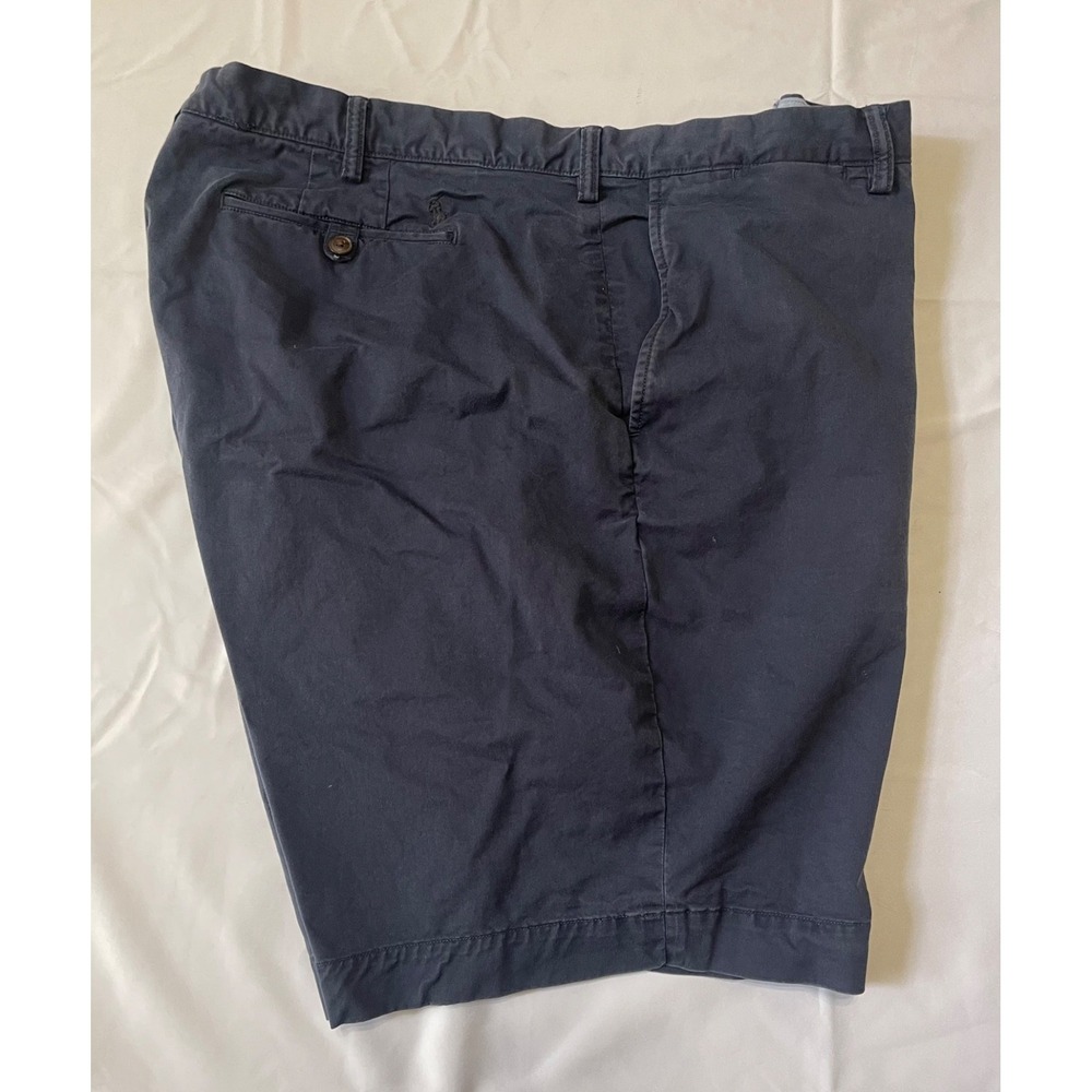 Polo Ralph Lauren Blue Label Gold Tag Men's 48 Stretch Classic Fit Shorts‎ Navy